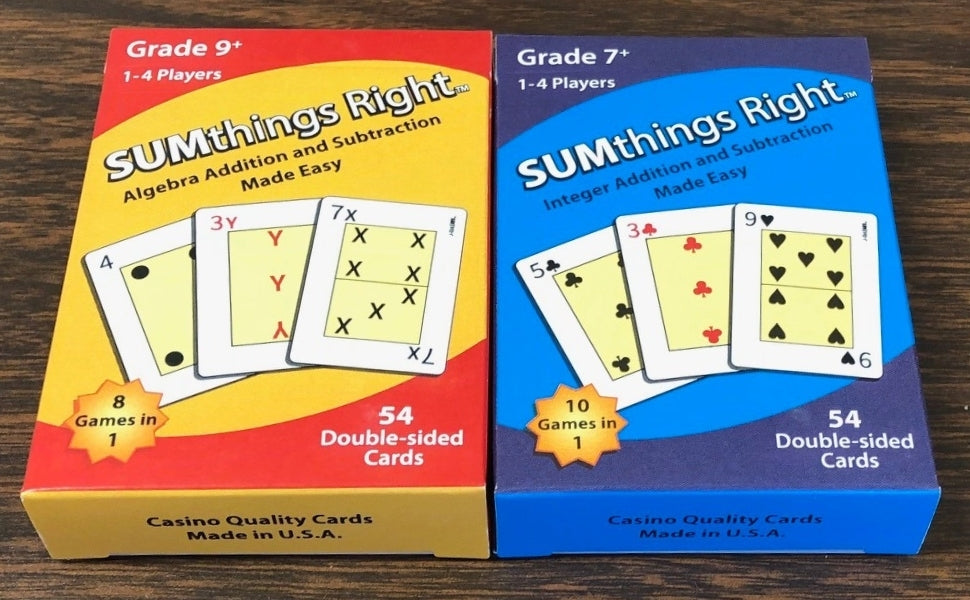 SUMthings Right® Integer & Algebra bundle